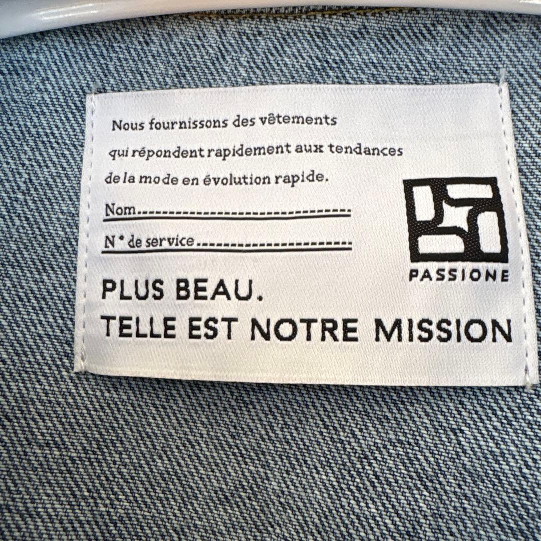パシオーネ　デニムジャケット【タグ付き未使用品】