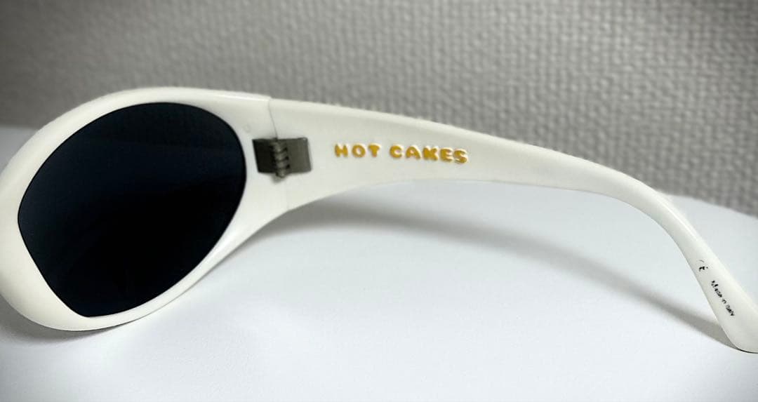 美品　アーネット　ミラーレンズ　ホットケーキ　白×黒 リンガー　HOTCAKES