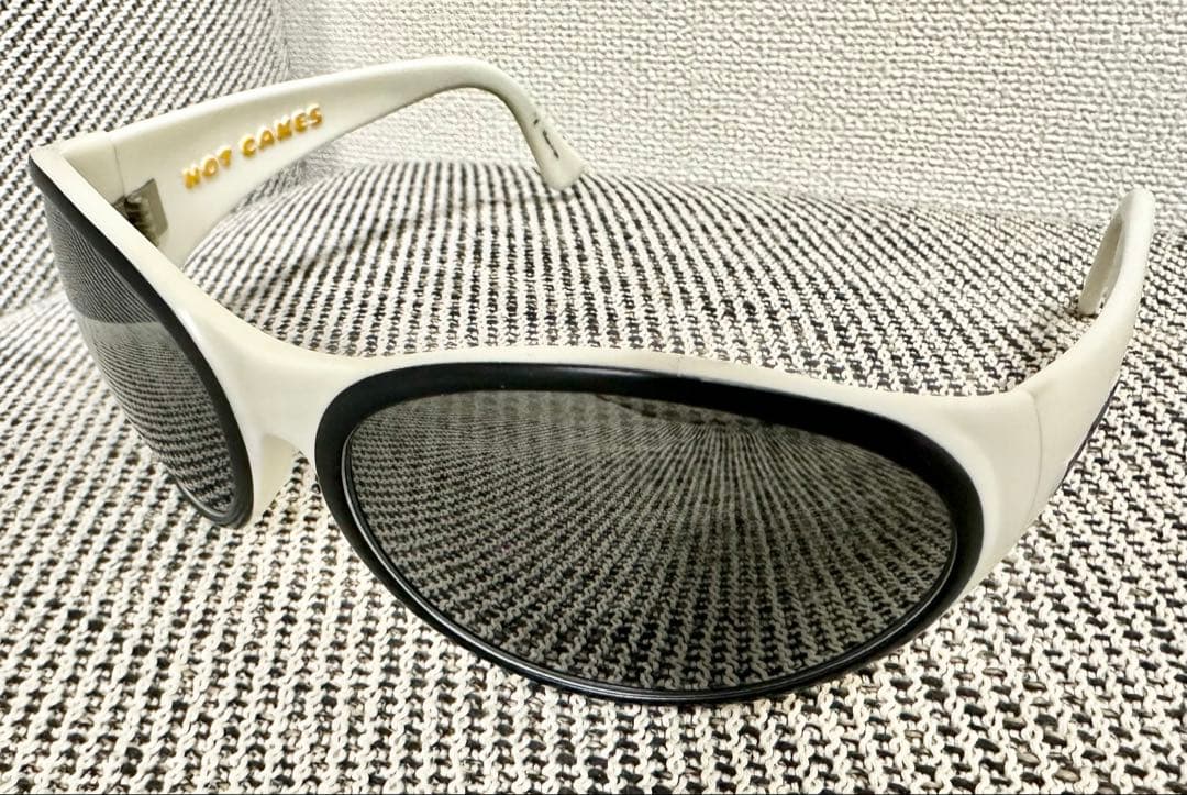 美品　アーネット　ミラーレンズ　ホットケーキ　白×黒 リンガー　HOTCAKES