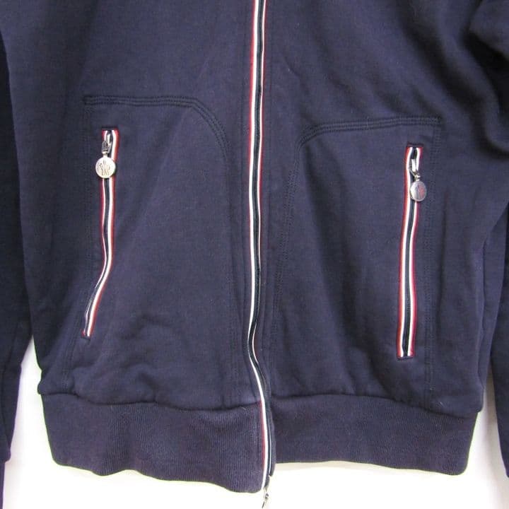 モンクレール ジャンパー ジャージ Lサイズ ジップアップ ネイビー カジュアル