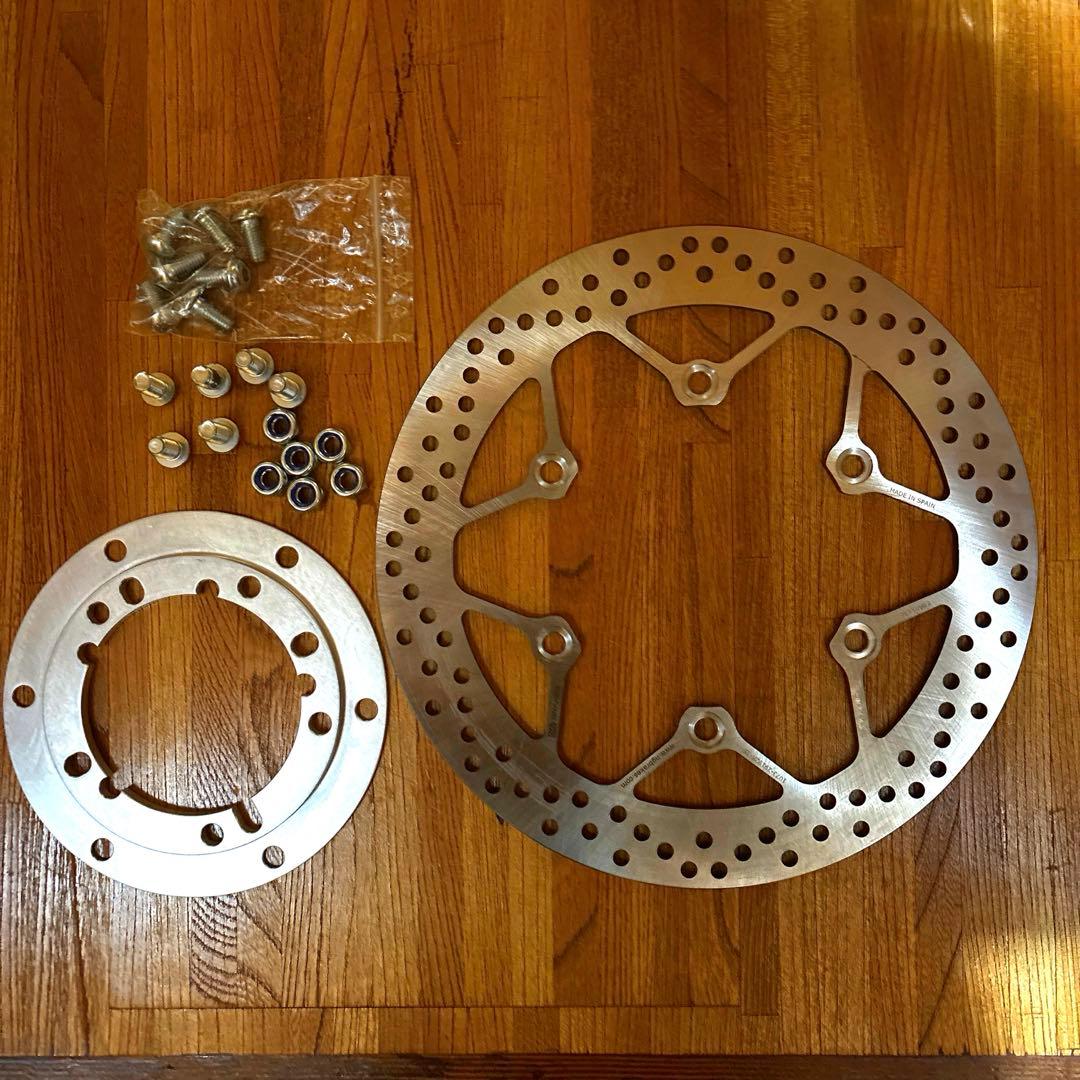 ZX-6R JOKERIDERS製デュアルキャリパーブラケットセット