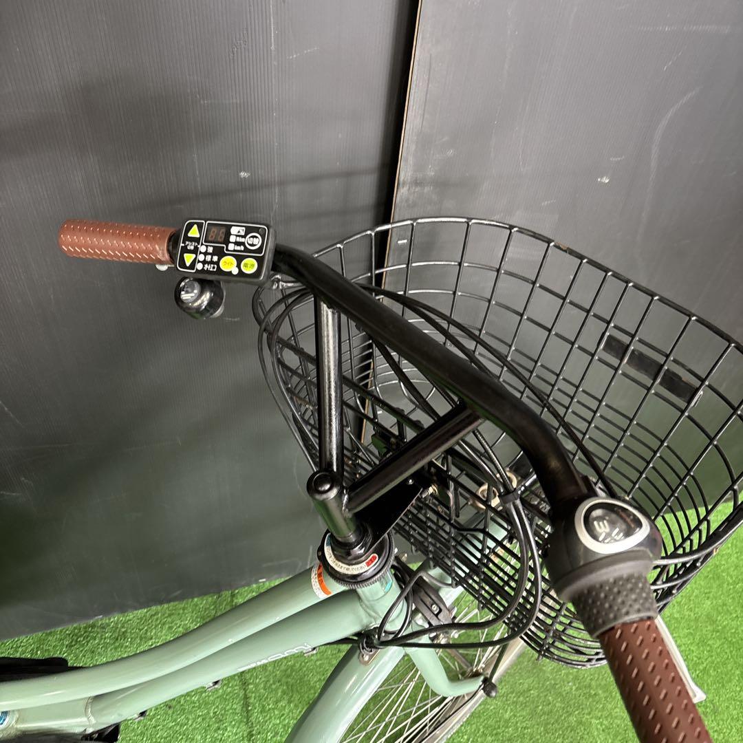 電動自転車 YAMAHA PAS ami グリーン　48★