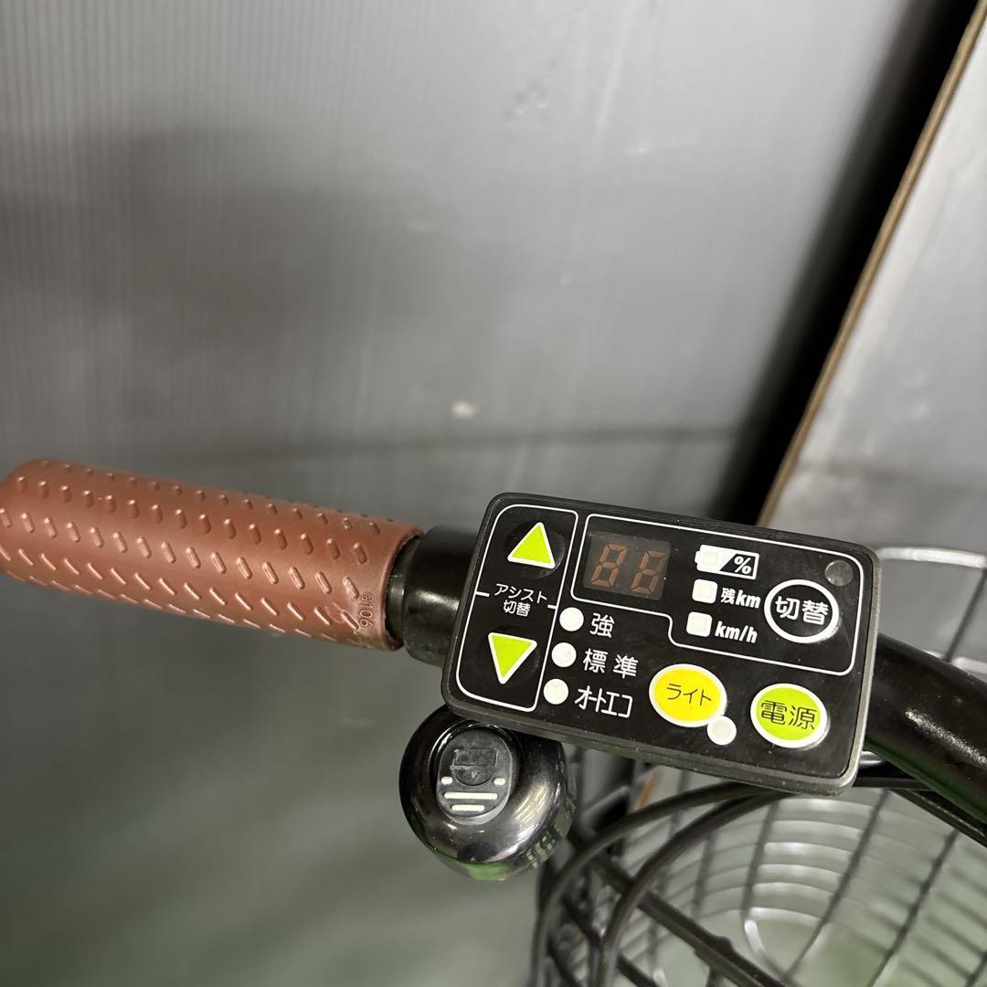 電動自転車 YAMAHA PAS ami グリーン　48★