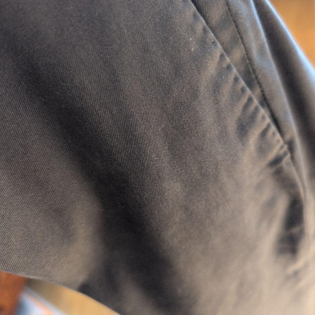 インコテックス　ダークグレー チノパン size48 ダブル仕上げ