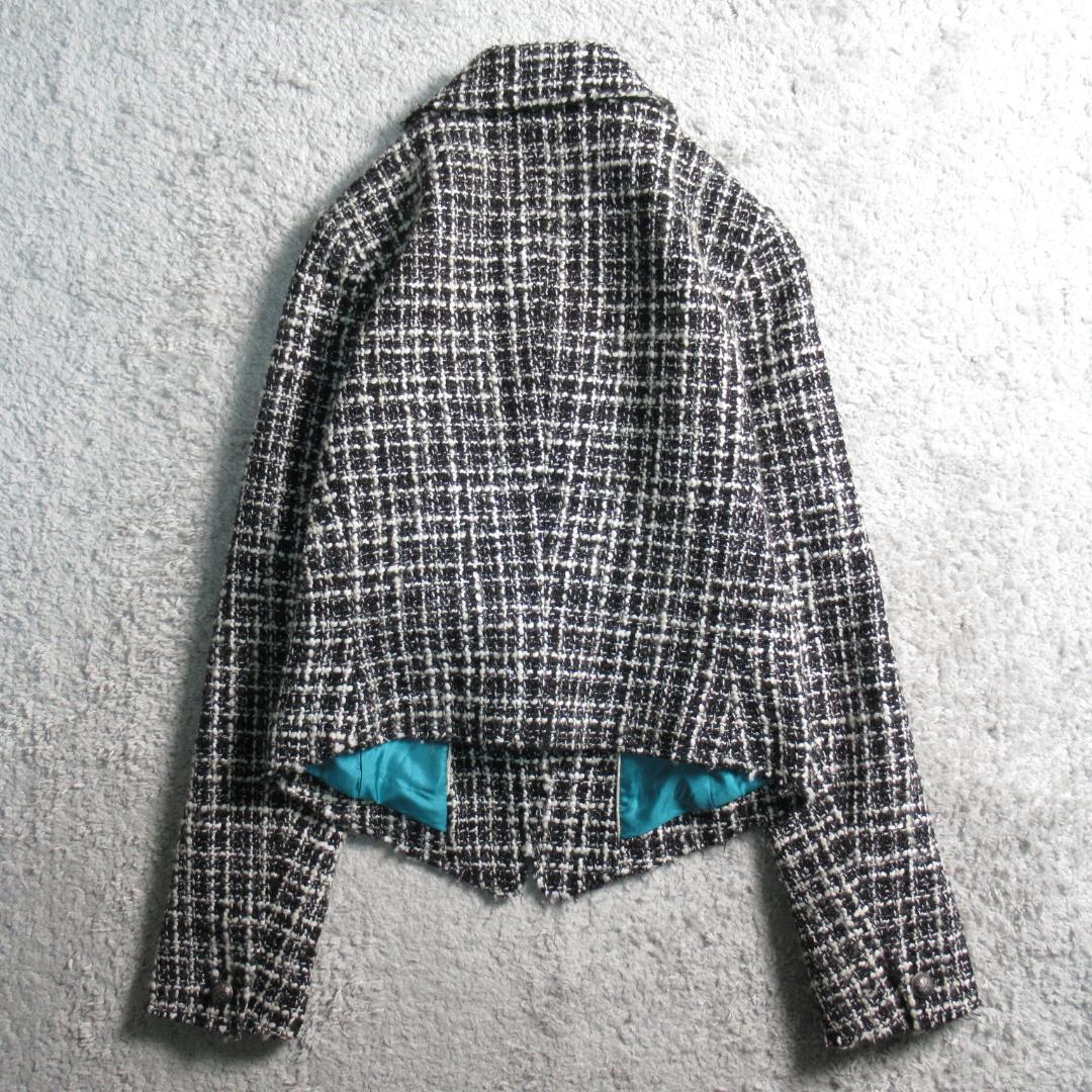 レジーナロマンティコ ラメ混ツイード ジャケット コート 38