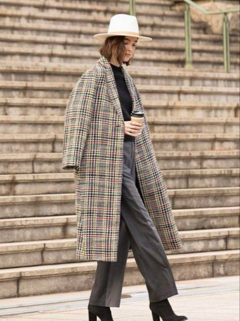 styling/ スタイリング color long coat