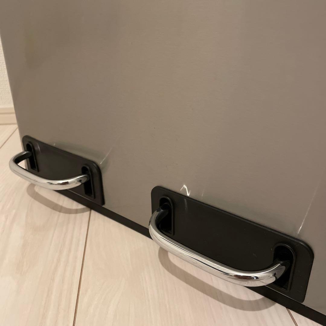 SONGMICS ゴミ箱 ダストボックス 3×18L ステンレス