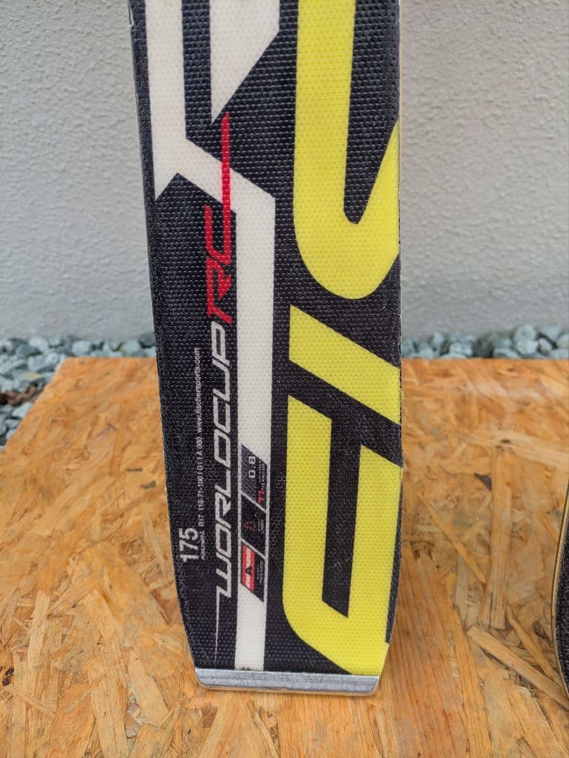 FISCHER RC4　WORLDCUP スキー板 175cm R17 GS