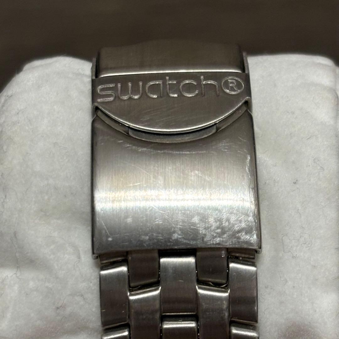 SWATCH IRONY スウォッチ 腕時計 クロノグラフ シルバー メンズ