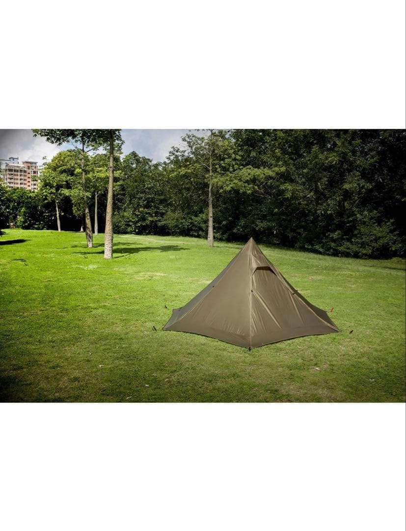 OneTigris TIPINOVA 本格ダブルテント 軽量 (ブラウン)