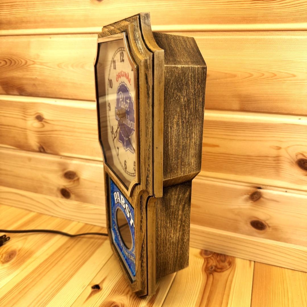 Pabst Blue Ribbon 振り子時計 壁掛け時計 ビンテージ パブスト