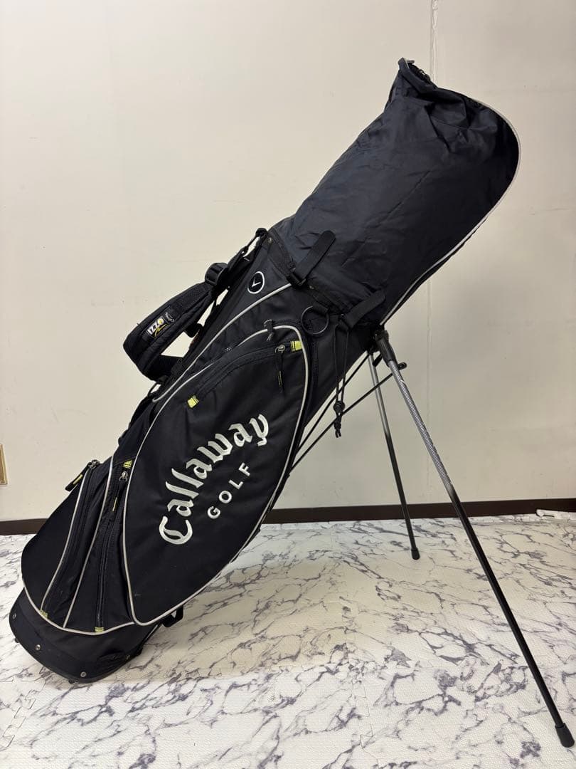【美品】Callaway ゴルフ スタンドバッグ 黒