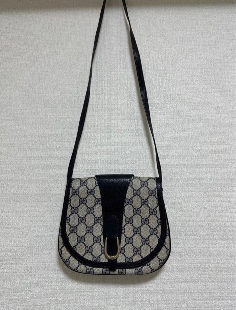 GUCCI GGパターン vintageショルダーバッグ