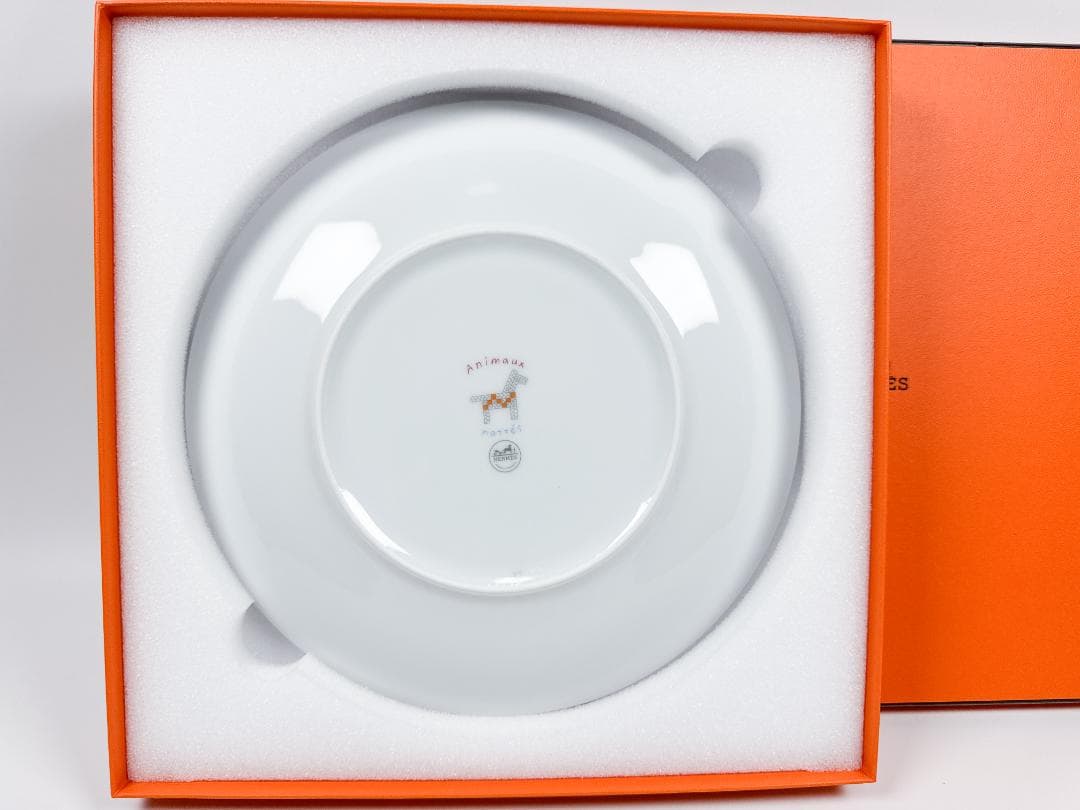 新品未使用 HERMES エルメス デザートプレート（アニモー・ナッテ）亀