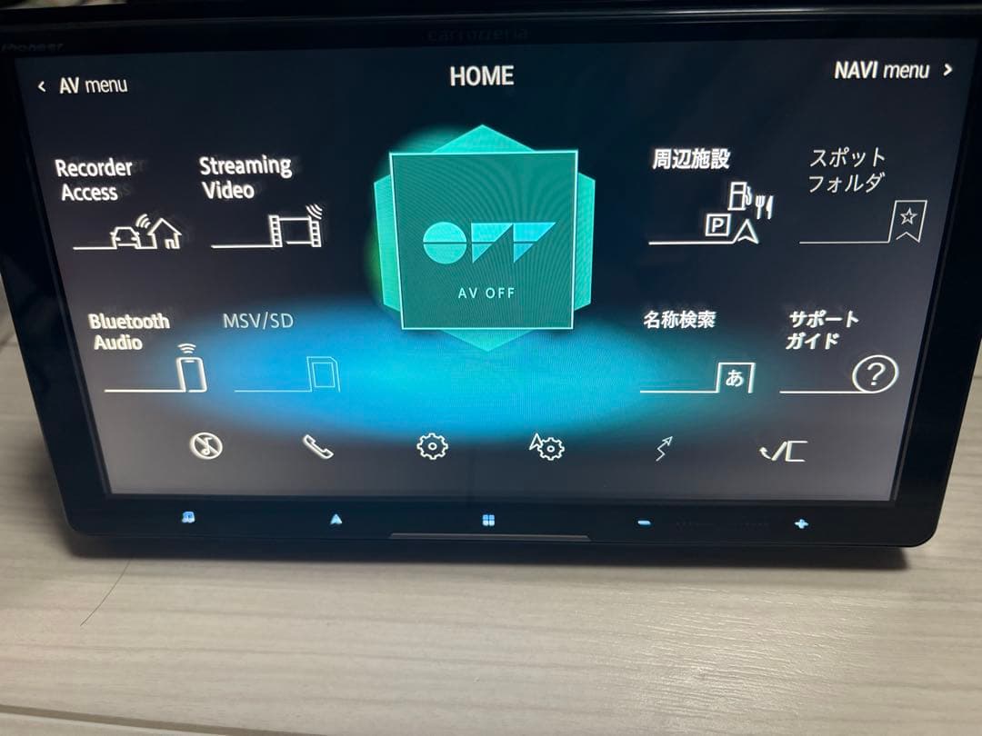 カロッツエリアナビ AVIC-CQ912ZP02-DC