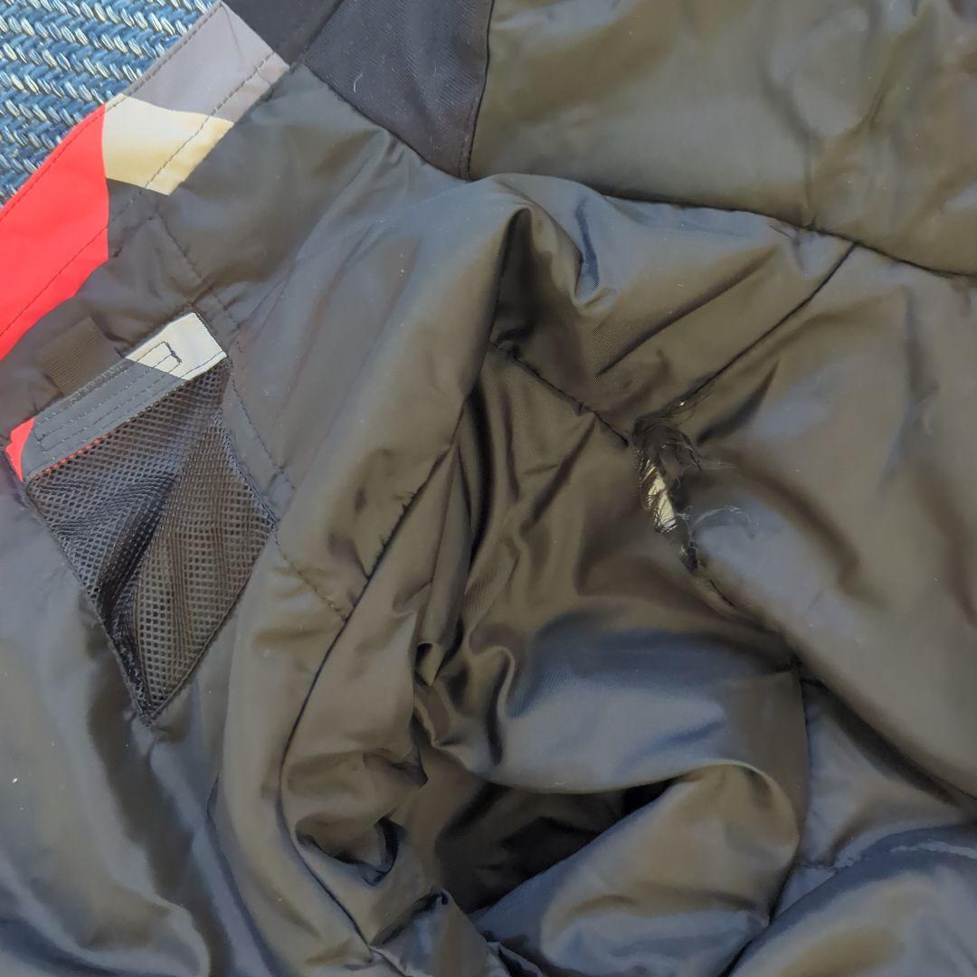 BURTON スノーボードウェア XL 赤黒