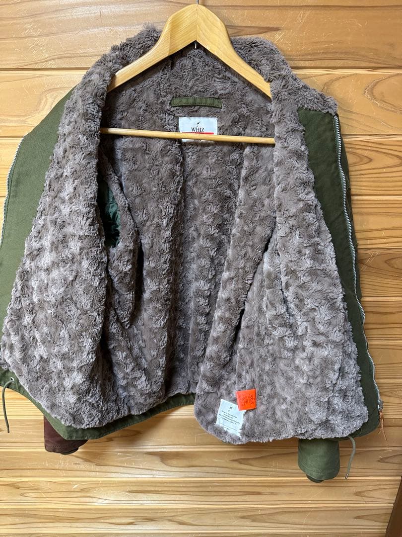 whiz limited wire 名作 スタッズN-1ミリタリージャケット限定