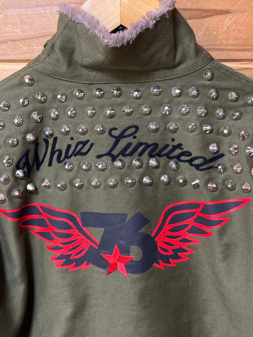 whiz limited wire 名作 スタッズN-1ミリタリージャケット限定