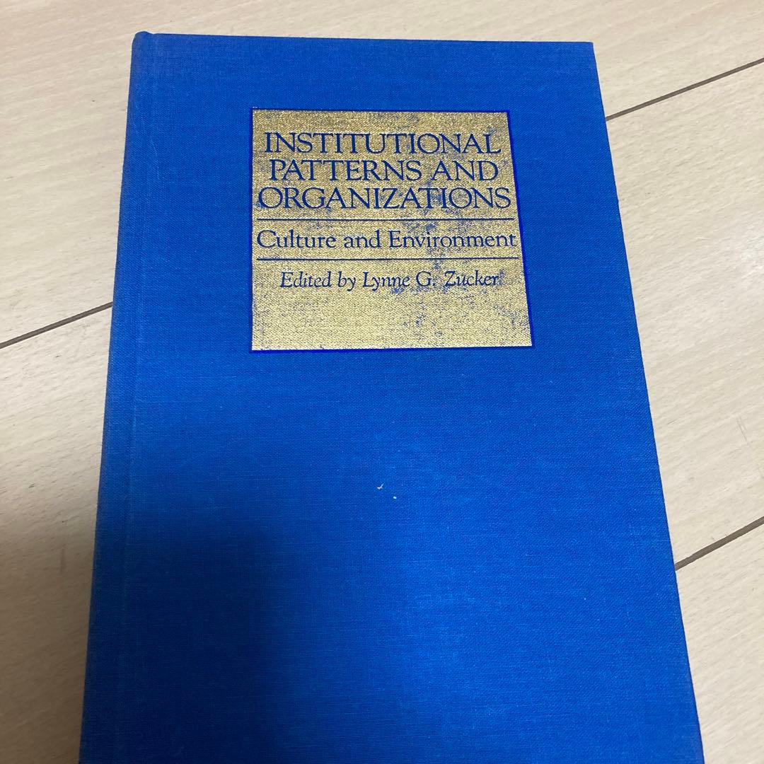 ▼Institutional Patterns and Organization