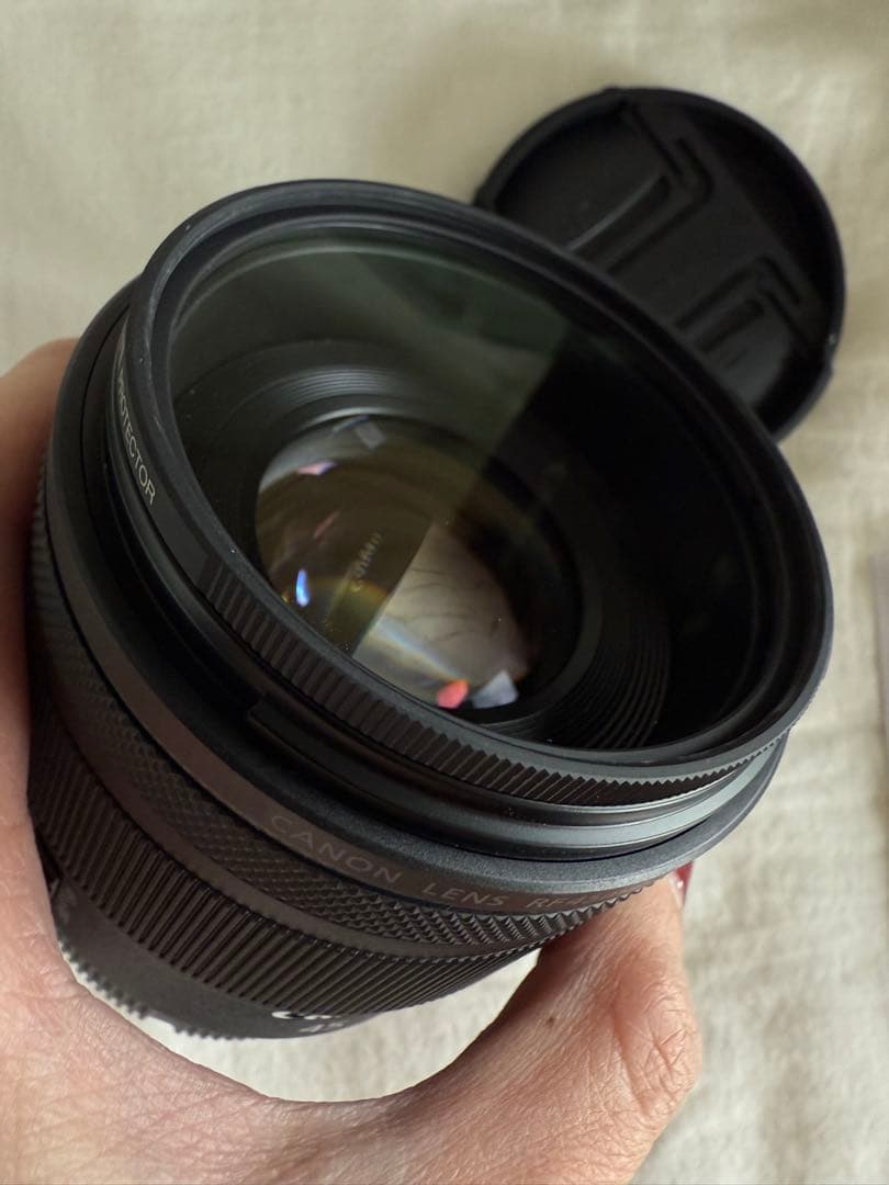 【希少】キヤノン RF45mm F1.2 STM（保護プロテクター付）