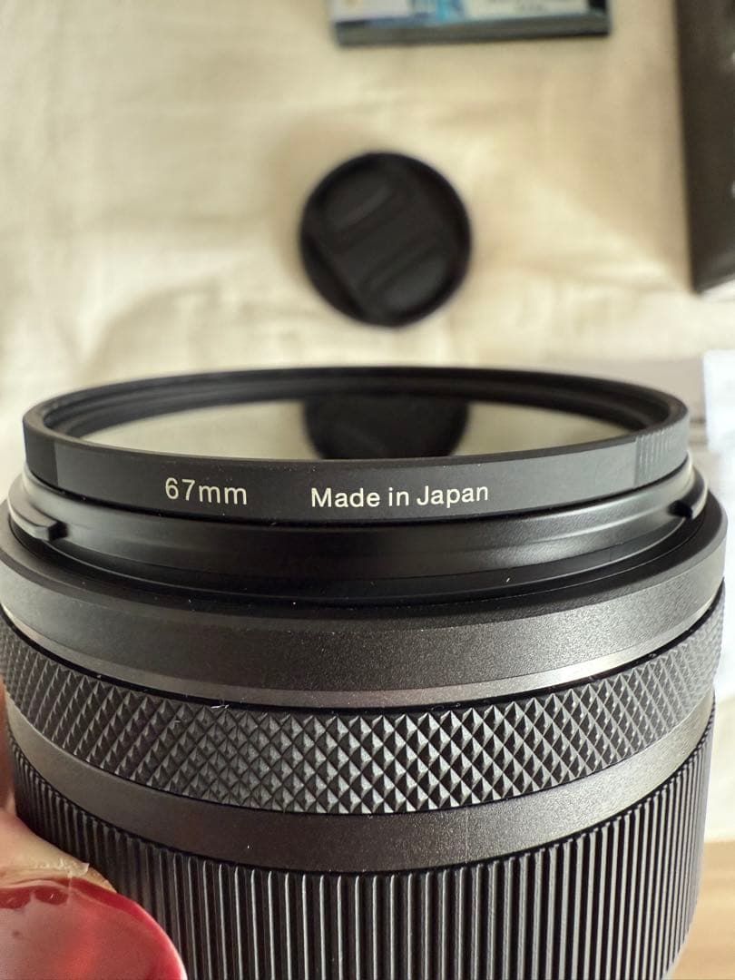 【希少】キヤノン RF45mm F1.2 STM（保護プロテクター付）