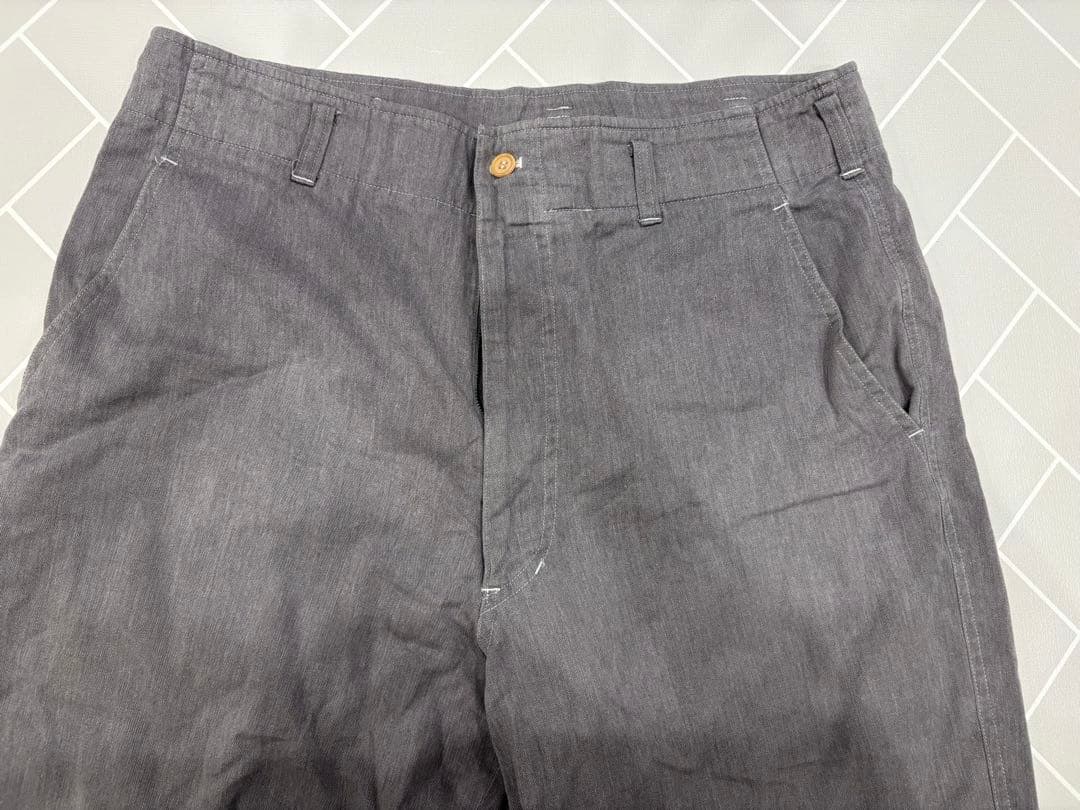 コムデギャルソンオム　ワイドスラックス　グレー