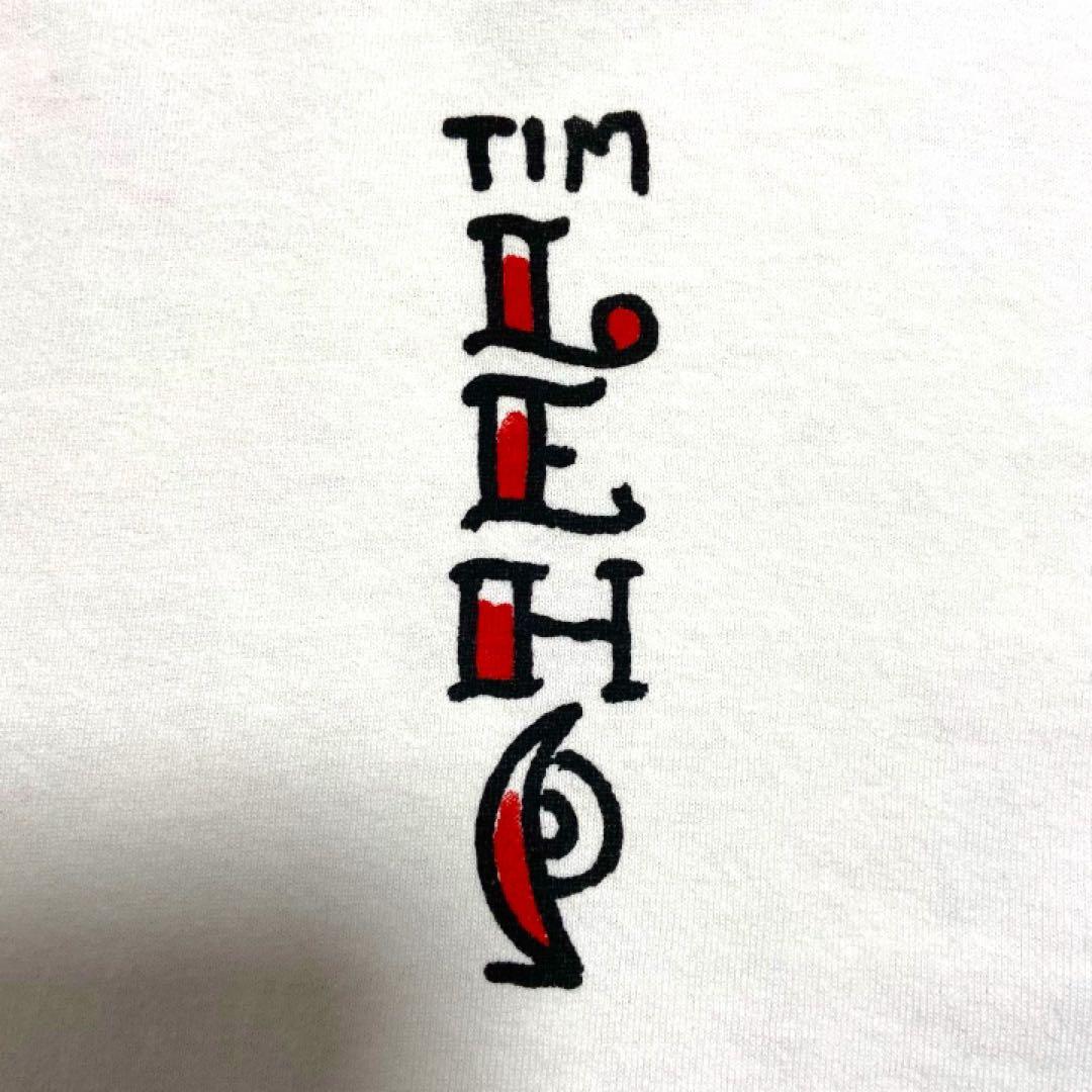 【入手困難コラボ・希少XL】ワコマリア×ティムリーハイ Tシャツ 白 タイガー