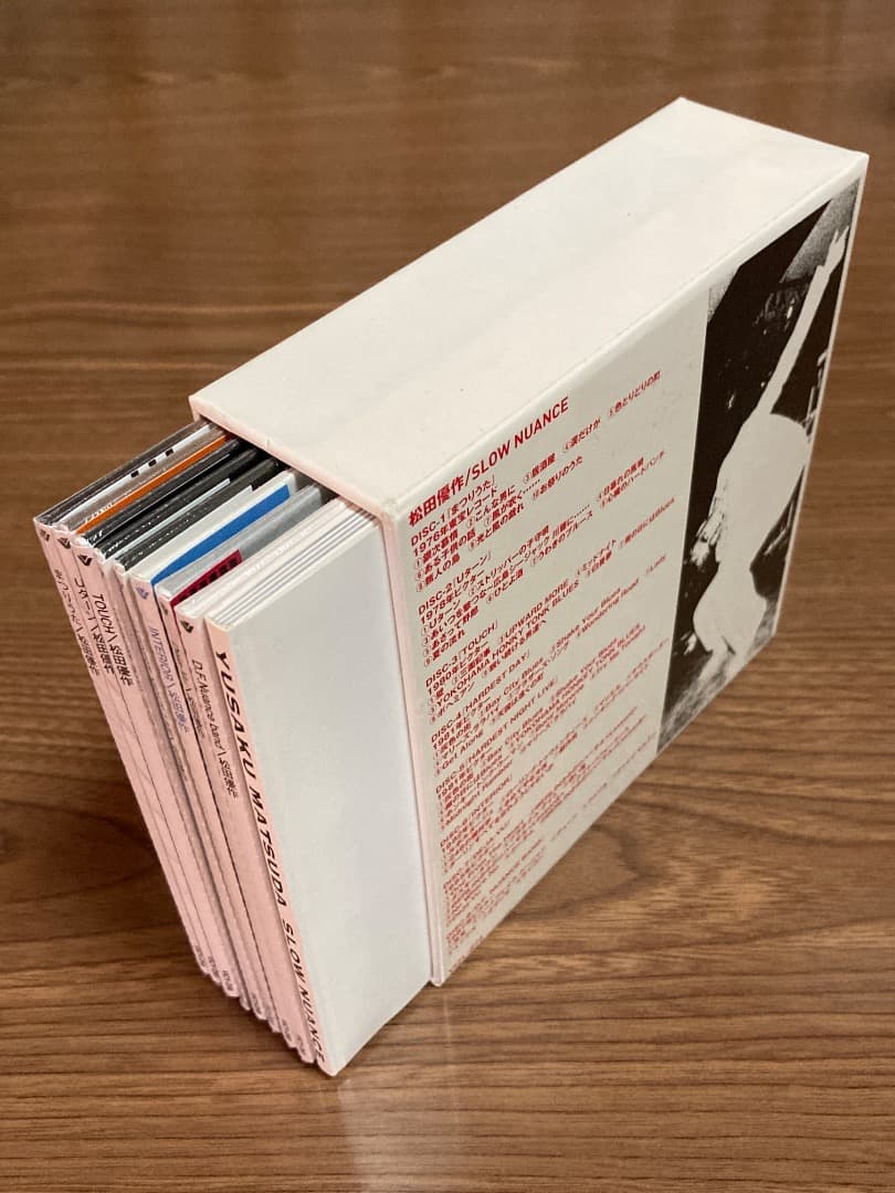 貴重！ 松田優作 SLOW NUANCE CD-BOX オリジナルTシャツ付き