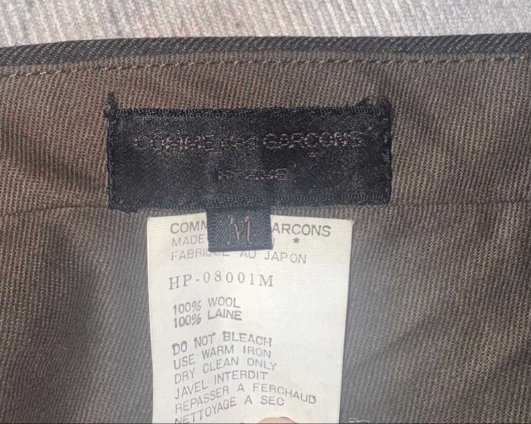 【-COMME des GARÇONS HOMME- 】セットアップ