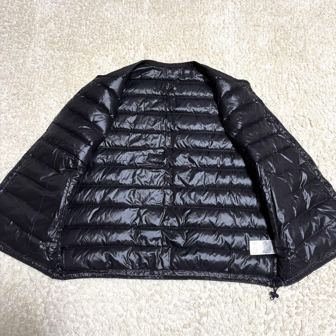 ダントン クルーネックインナーベスト ブラック ダウン