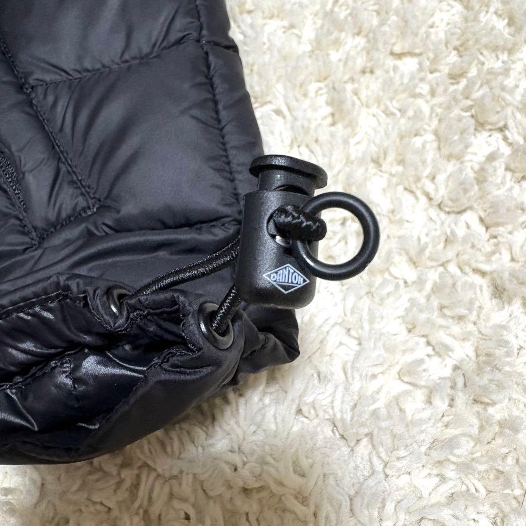 ダントン クルーネックインナーベスト ブラック ダウン