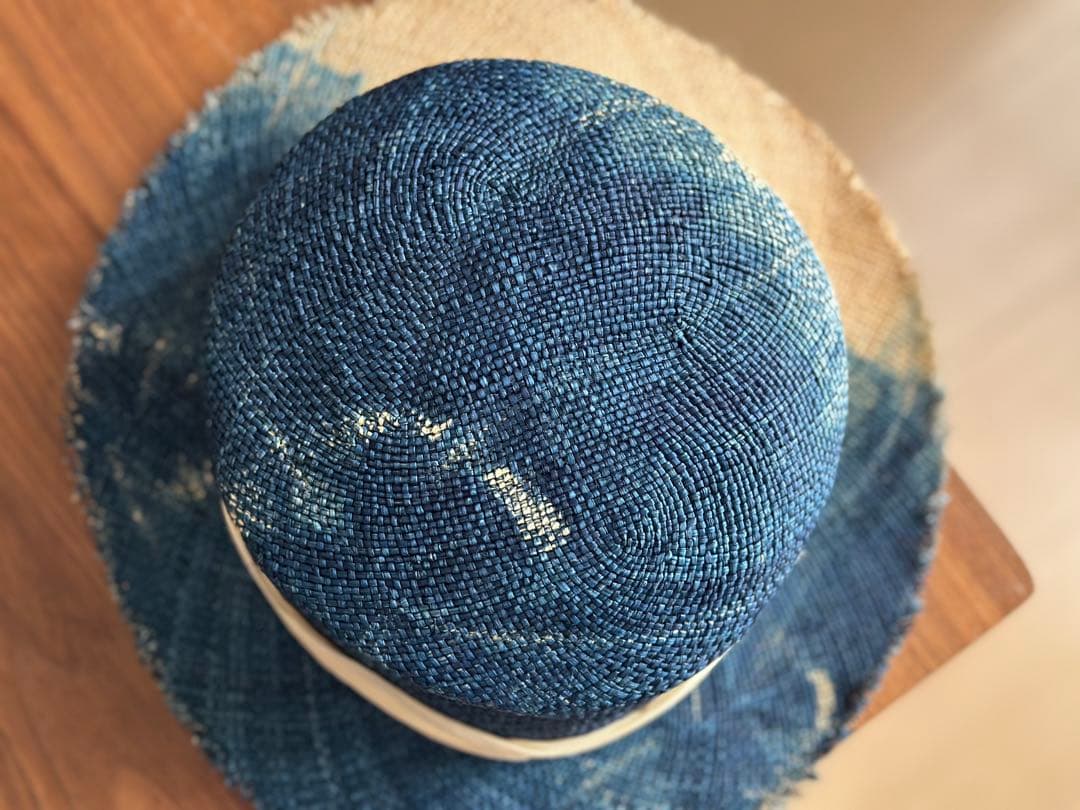 美品✨KAPITAL キャピタル　麦わら帽子　スーベニア刺繍