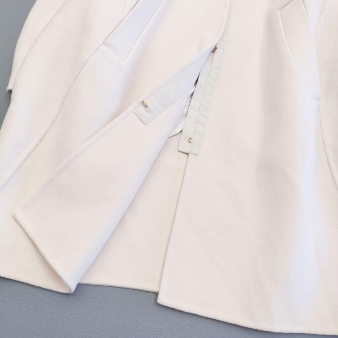 DRAWER ドゥロワー　ウールビーバーケヌキスリット　ノーカラーコート