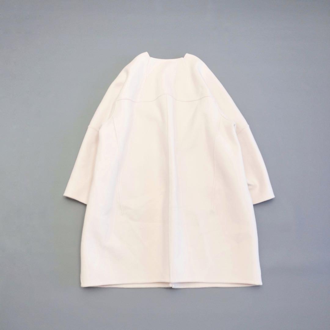 DRAWER ドゥロワー　ウールビーバーケヌキスリット　ノーカラーコート