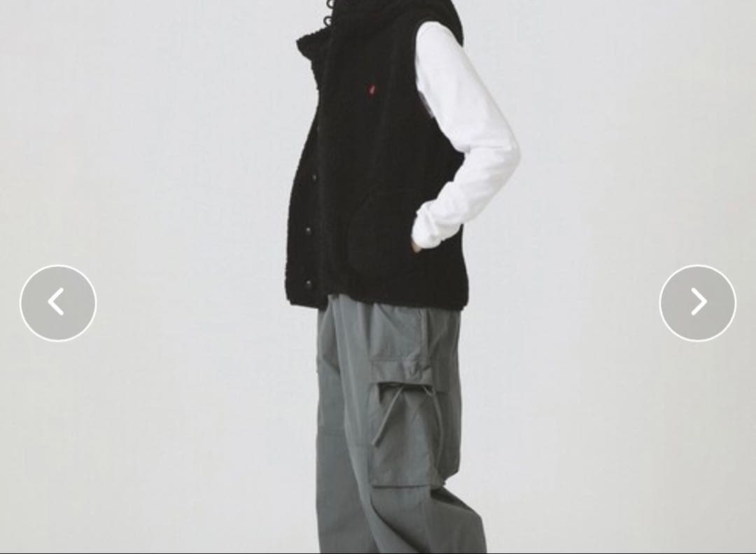 【新品】Gymphlex ジムフレックス フーテッドボアベスト M