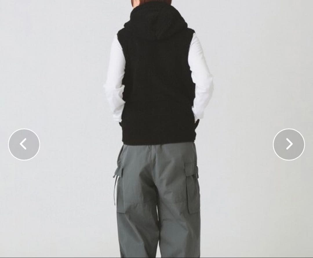 【新品】Gymphlex ジムフレックス フーテッドボアベスト M