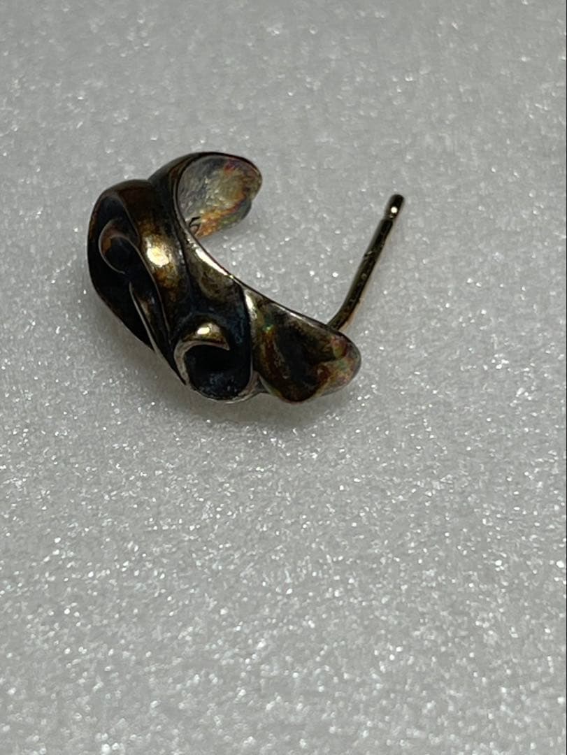 ア*シ様 クロムハーツ　ピアス　カーブドティアドロップピアス　イヤリング　水