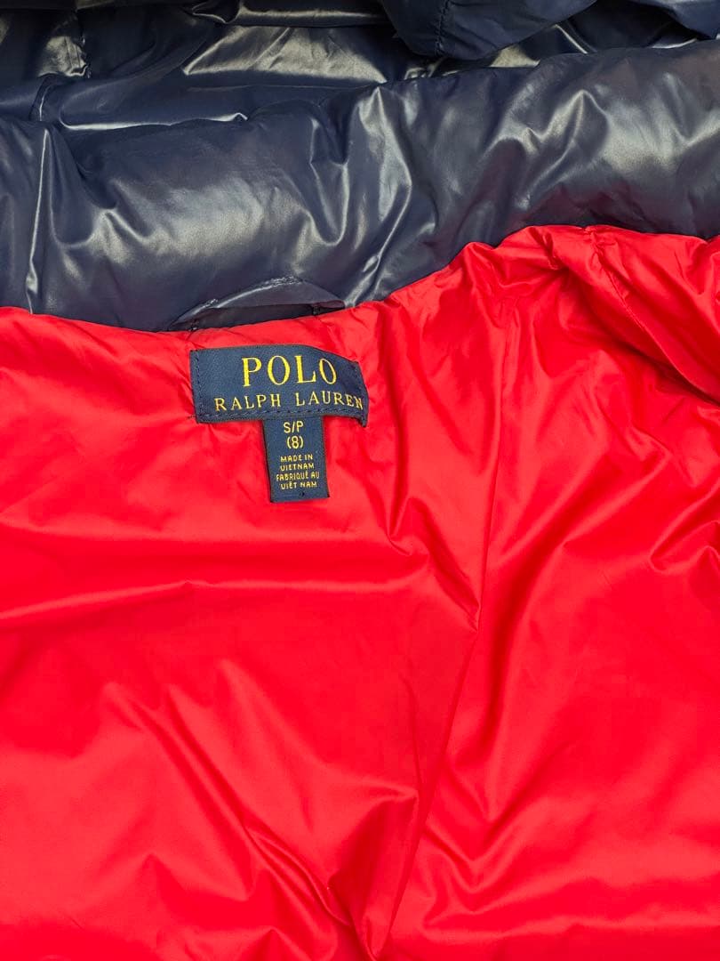 ゲリラ値下げ‼️ポロラルフローレン　ダウンジャケット　140cm