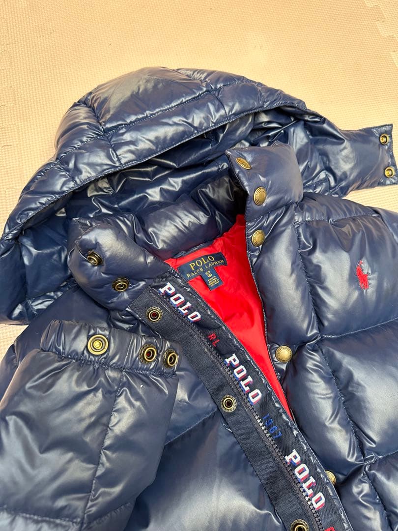 ゲリラ値下げ‼️ポロラルフローレン　ダウンジャケット　140cm