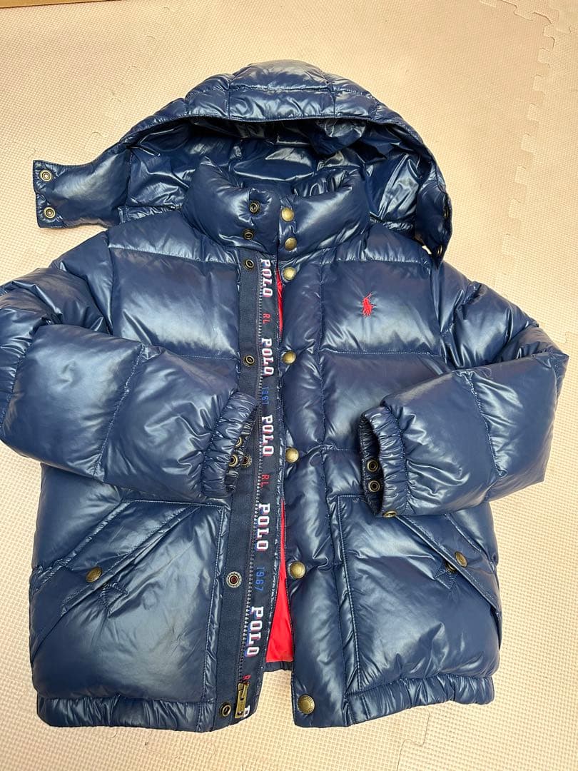 ゲリラ値下げ‼️ポロラルフローレン　ダウンジャケット　140cm