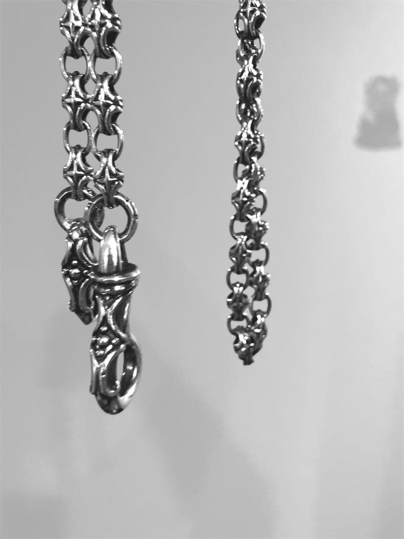 最終値下げ　ビザール bizarreシルバー925 ウォレットチェーン 研磨済