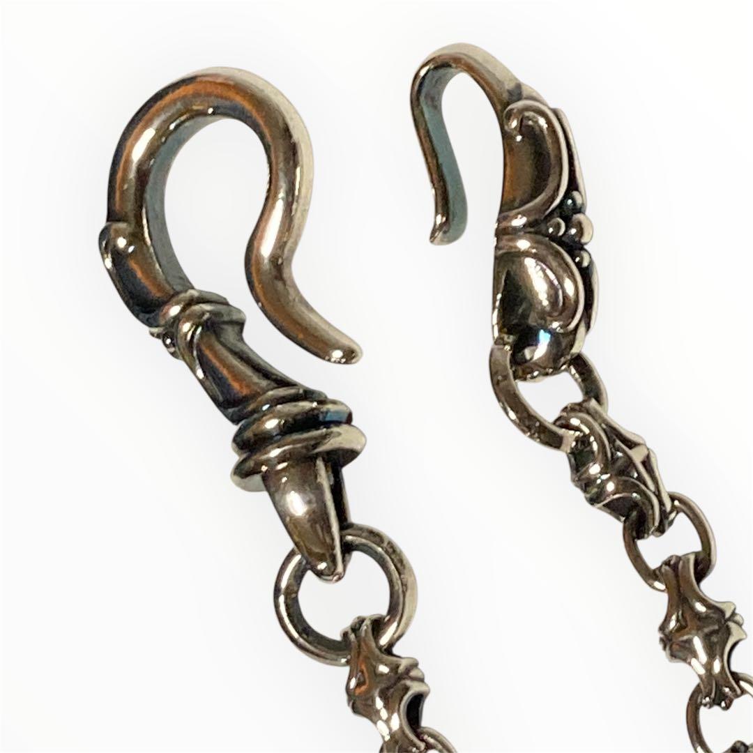 最終値下げ　ビザール bizarreシルバー925 ウォレットチェーン 研磨済