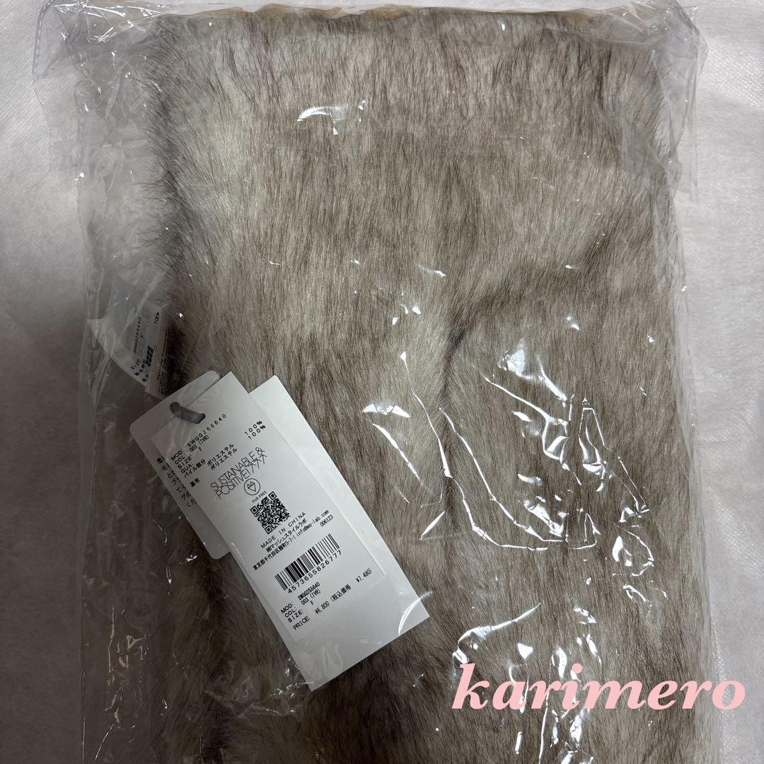 完売色♥️新作新品✨ SNIDEL スナイデル ファーティペット✨ IVR