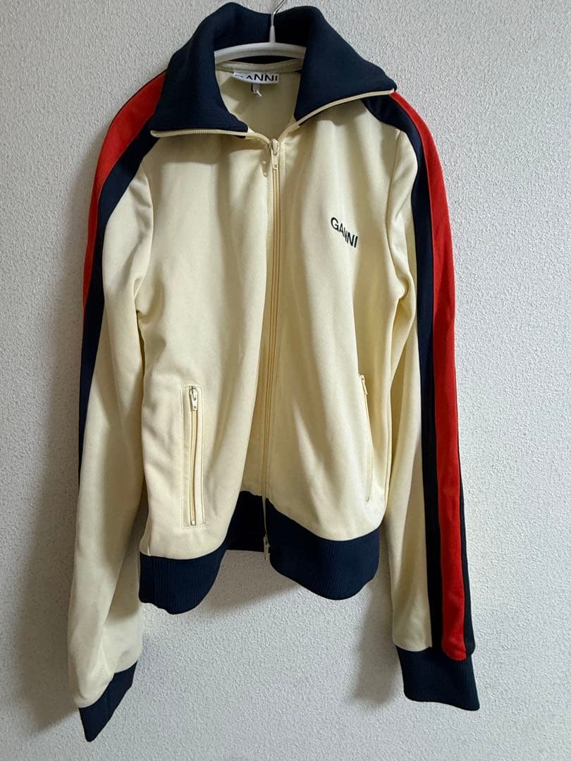 最終値下げ‼️ GANNI トラックジャケット アイボリー