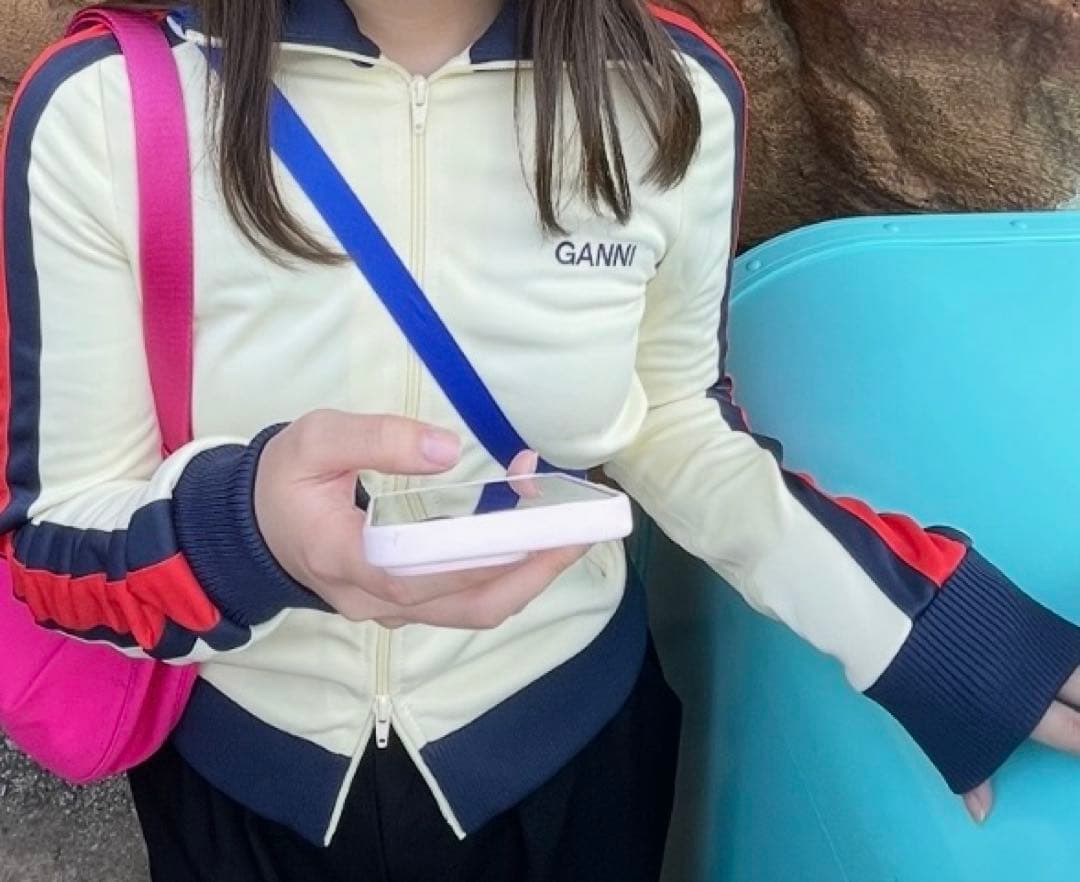 最終値下げ‼️ GANNI トラックジャケット アイボリー