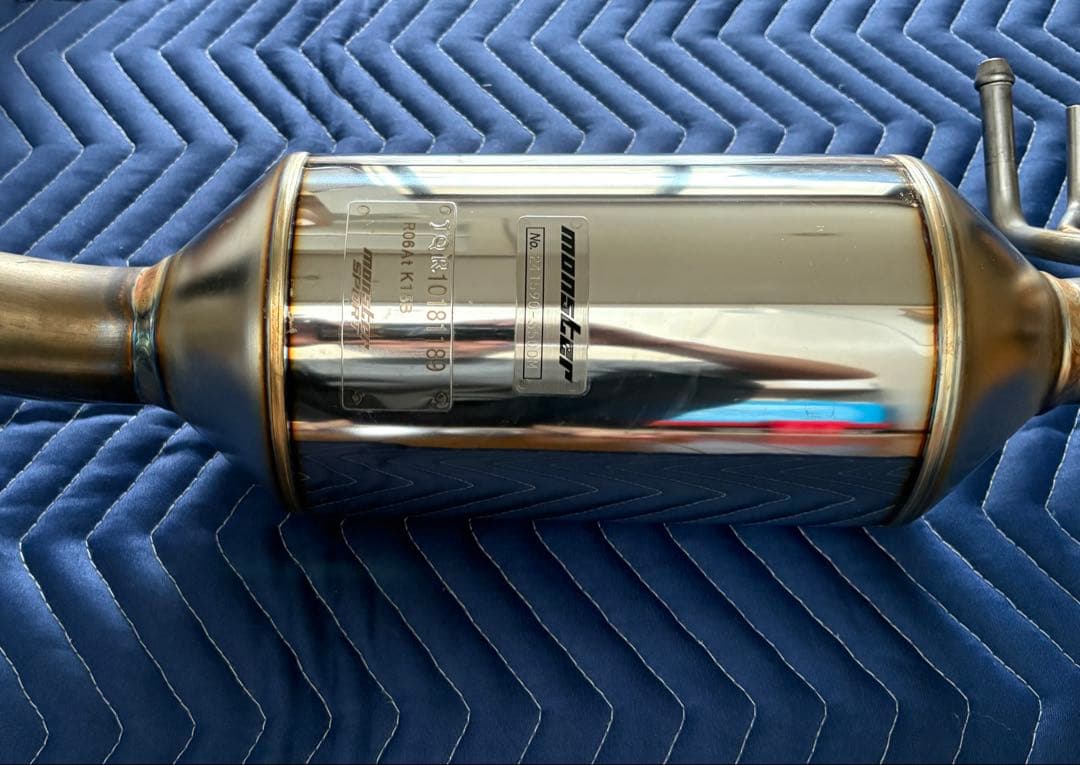 モンスタースポーツ TYPE Sp-Rマフラー ジムニーJB64用送料込み