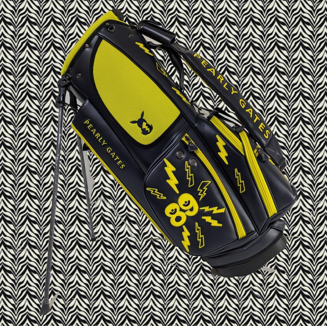 パーリーゲイツ⚡ポケモン⚡ピカチュウ⚡スタンド式⚡キャディバッグ⚡PG1989