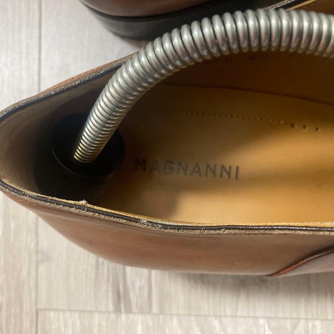 【美品】MAGNANNI ビジネスシューズ 40