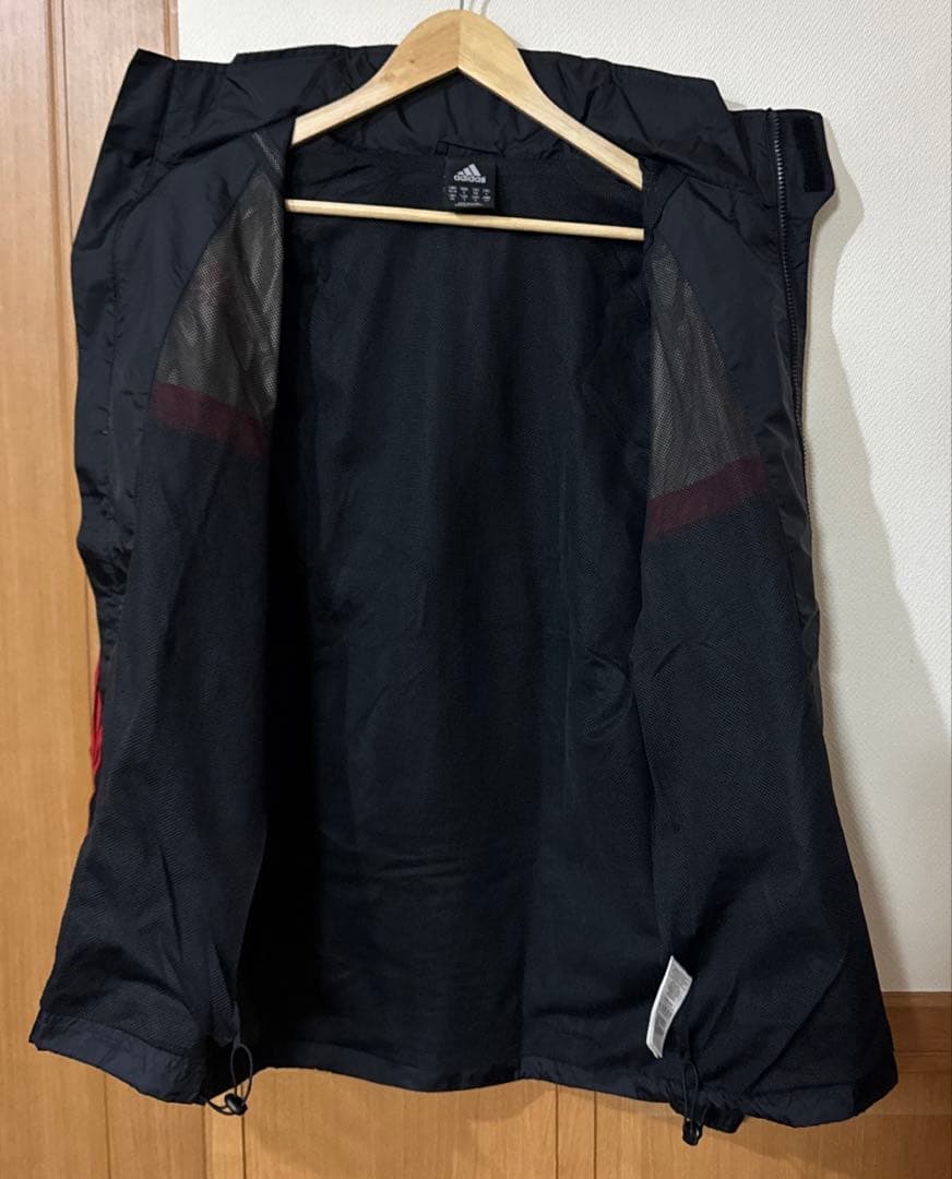 希少　美品　adidas アディダス　ACミラン　2way トラックジャケット