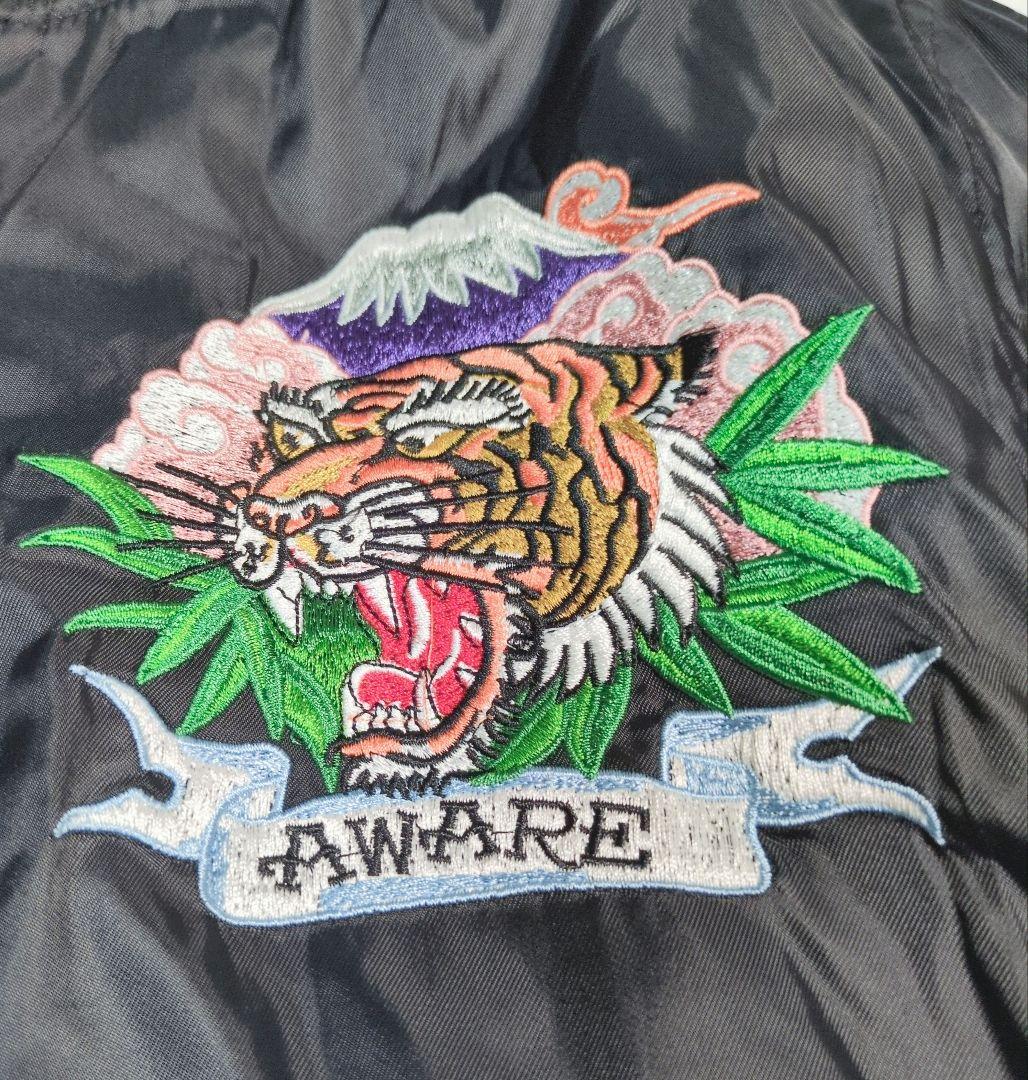 Ed Hardy エドハーディー MA-1 フライトジャケット スカジャン 刺繍